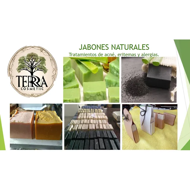 Jabon En Barra Natural Cosmetico/medicinal/corporal.