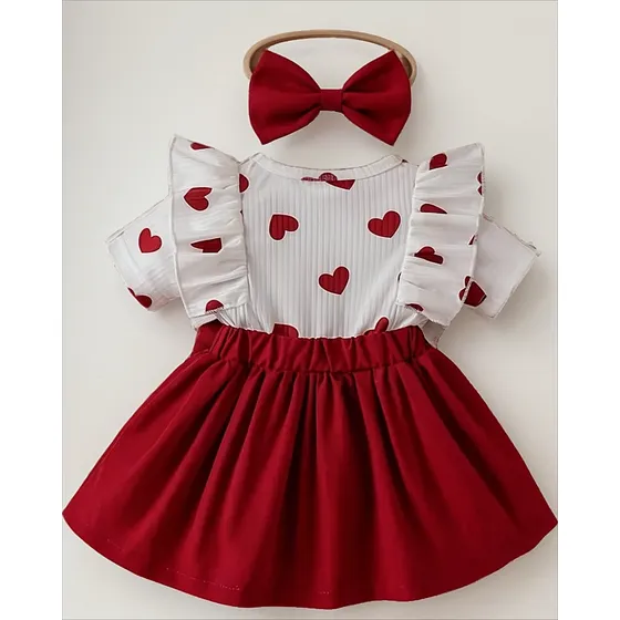 Vestido Para Bebe Princesa Con Manga Estampado Variado