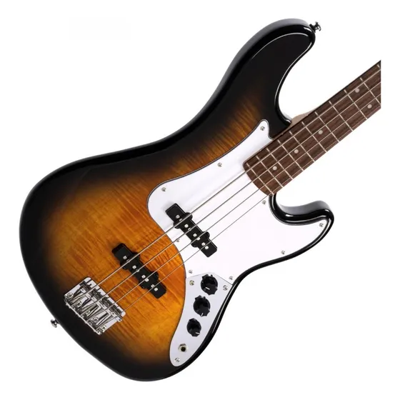 Bajo Cort Gb24jj Jazz Bass 4 Cuerdas Color Marrón Ori