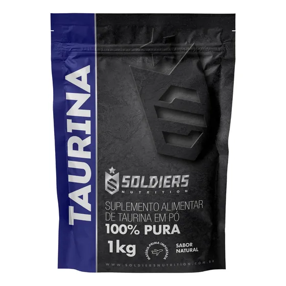 L- Taurina 1kg - 100% Pura Importada