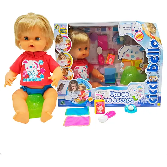 Muñeco Bebe Ciciobello Ups Se Me Escapa Habla Interactivo