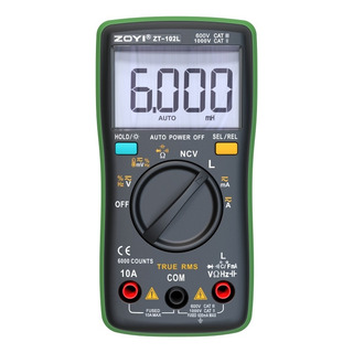 Probador De Inductancia Con Multímetro Digital Trms 6000 Cue Probador De Inductancia Con Multímetro Digital Trms 6000 Cue