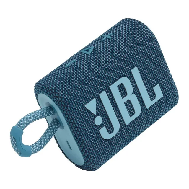 Parlante JBL Go 3 JBLGO3 portátil con bluetooth waterproof azul y celeste 220V