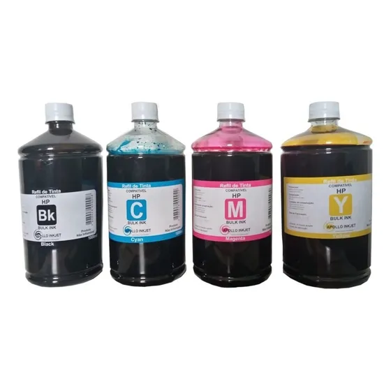 Tinta Comp. Hp 4l Kit Bulk Ink Refil 664 662 667