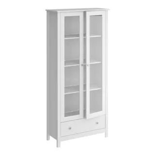 Cristaleira 2 Portas 1 Gaveta DitĂĄlia Branco E-954 Cristaleira 2 Portas 1 Gaveta DitĂĄlia Branco E-954