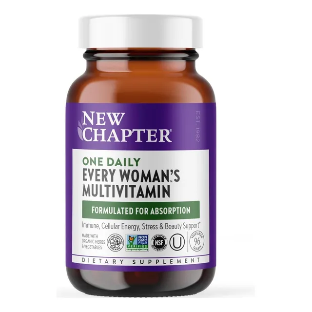 New Chapter Every Woman's Multivitamínico Mujer X 96c