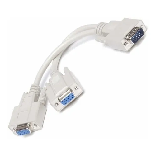 Cable Splitter Vga Macho A 2 Vga Hembra Convertidor