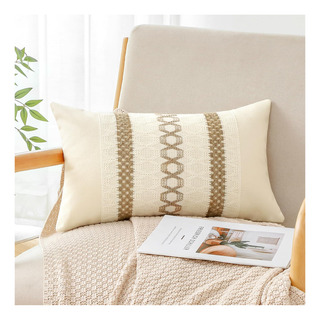 Cubierta De Almohada De Lanzamiento Lumbar Otstar Boho 12x20 Cubierta De Almohada De Lanzamiento Lumbar Otstar Boho 12x20