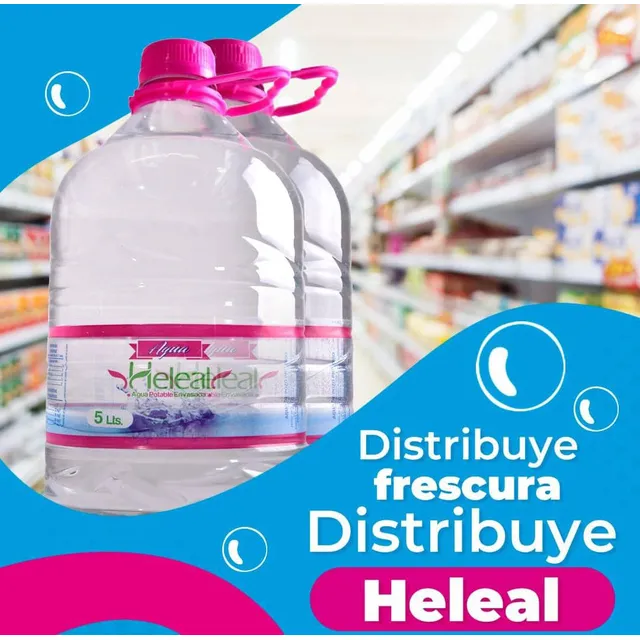 Agua Mineral Heleal De 5 Litros Pack De 2 Unidades 