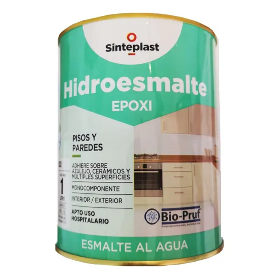 Epoxi P/ Azulejos Hidroesmalte Sinteplast Pisos Y Paredes 1l
