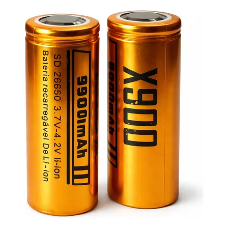 2 Baterias Recarregável 26650 16800mah 4.2v Lanterna Tática