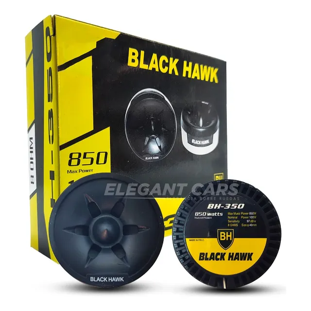 Tweeter Black Hawk 850w  Max Power Peak Bh-244