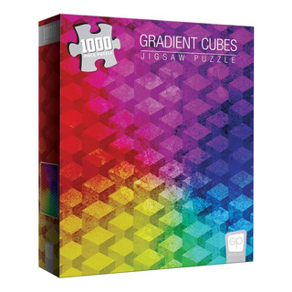 Rompecabezas The Op Games Gradient Cubes 1000 Piezas Rompecabezas The Op Games Gradient Cubes 1000 Piezas