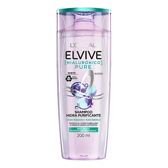 Shampoo Hialuronico Pure Elvive X200ml