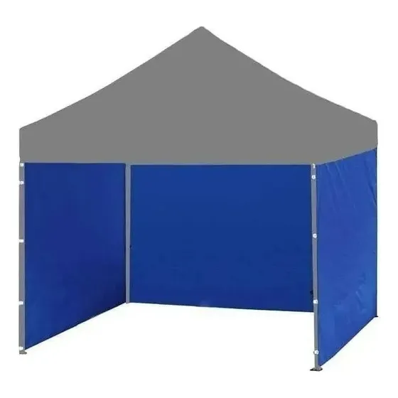 Impermeable Lona 3x3m Para Toldo Plegable Jardin Color Azul