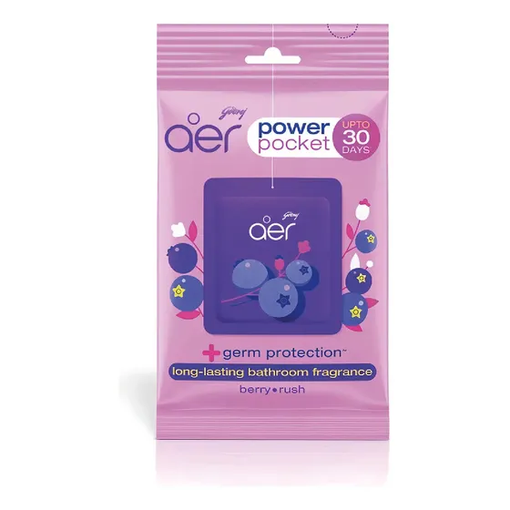 Aromatizante Ambiental Colgante Aer Power Pocket 10gr X6 Uni Color Berry Rush X6 Uni | Cuotas sin interés