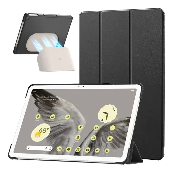 Funda Para Tableta Google Pixel 2023 Diseño Plegable + Cuero