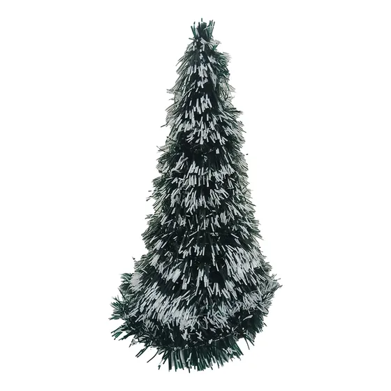 Arbolito De Navidad Chico Mesa Escritorio Decoracion Navidad Color Verde Nevado