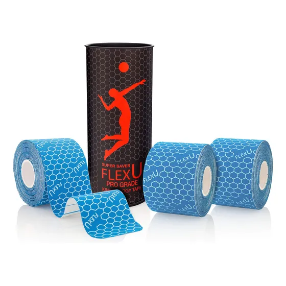Flexu Super Saver Paquete De 3 Rollos De Vendas Para Kinesio