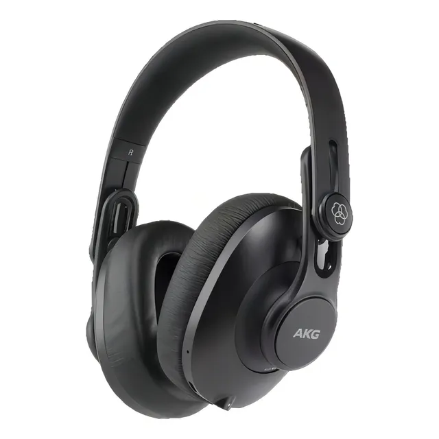 Auriculares de estudio plegables Akg K361, color negro