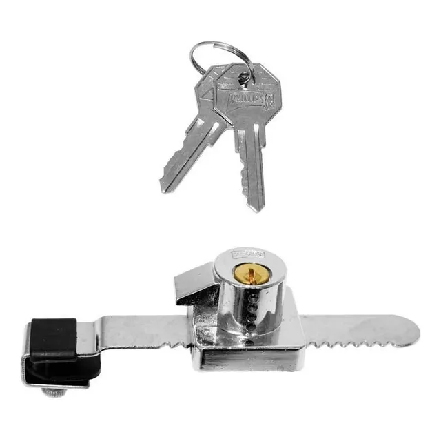 Cerradura Chapa Vitrina Gabinetes Muebles Cromo Phillips