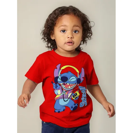 Camiseta Remara De Stitch Bebe / Niño