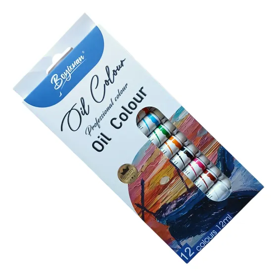 Oleos Pintura Set De 12 Colores 12ml Pintura Oil Premium