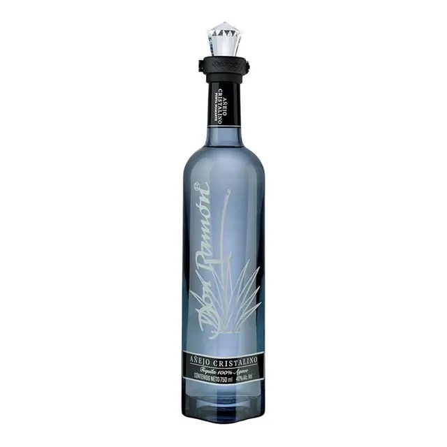 Tequila Don Ramón Añejo Cristalino Punta Diamante 750 Ml