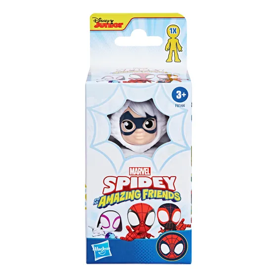 Spidey Figura Articulada De Héroe De 10 Cm Black Cat Hasbro
