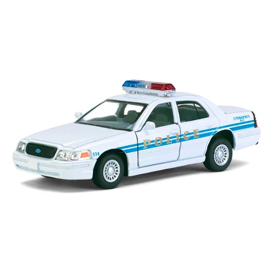 Welly Carros de Policia 1:32 Cor Crown Victoria