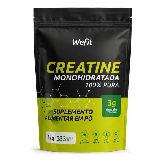 Creatina Wefit Em Pó Sem Sabor X 1kg