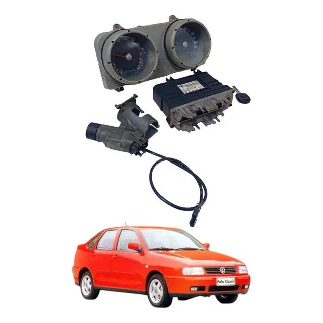 Kit Code Modulo Injeção Volkswagen Polo 1.8 2001 (usado)
