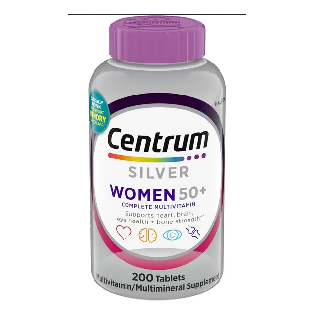 Multivitaminico Centrum Adulto 50+ 200 Pastillas