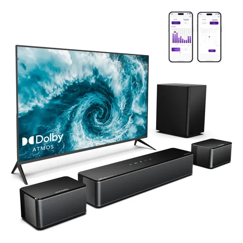 Sound Bar Ultimea Nova S50 For Smart Tv With Dolby Atmos 190