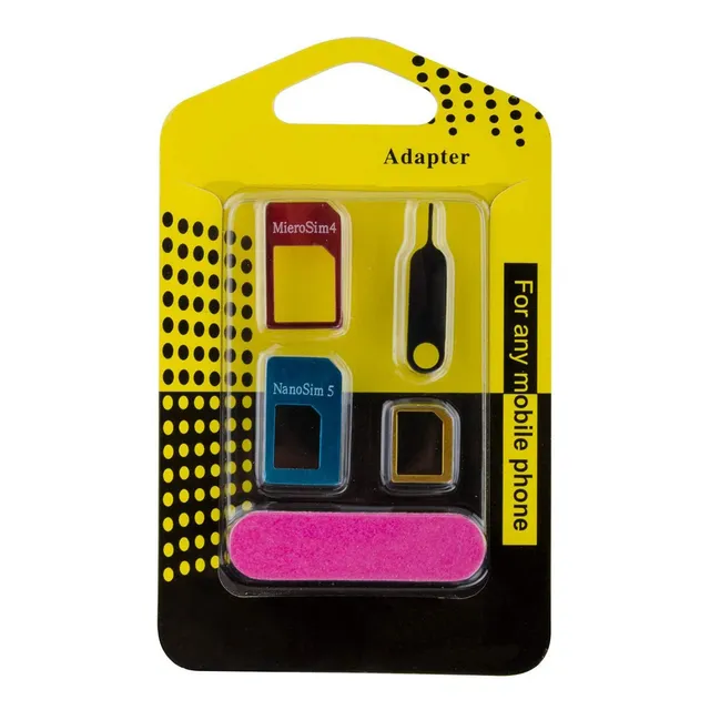 Kit Adaptador Herramienta Para Tarjeta Celular 4 En 1 