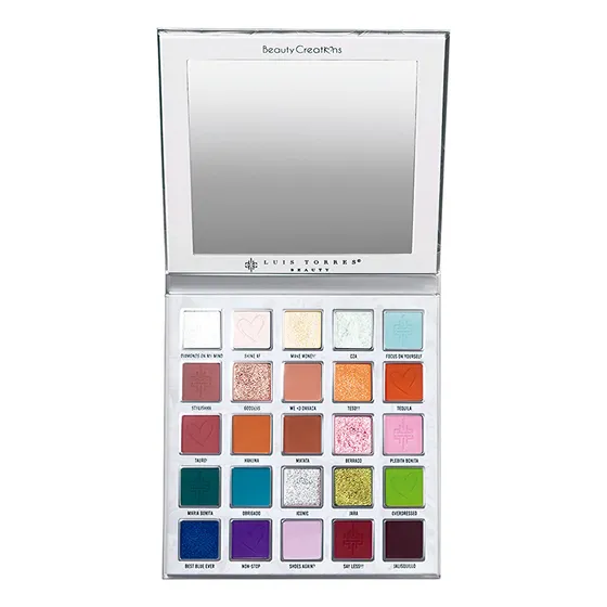 Beauty Creations Overdressed Paleta De Sombras 25 Tonos Luis Torres Vol.2