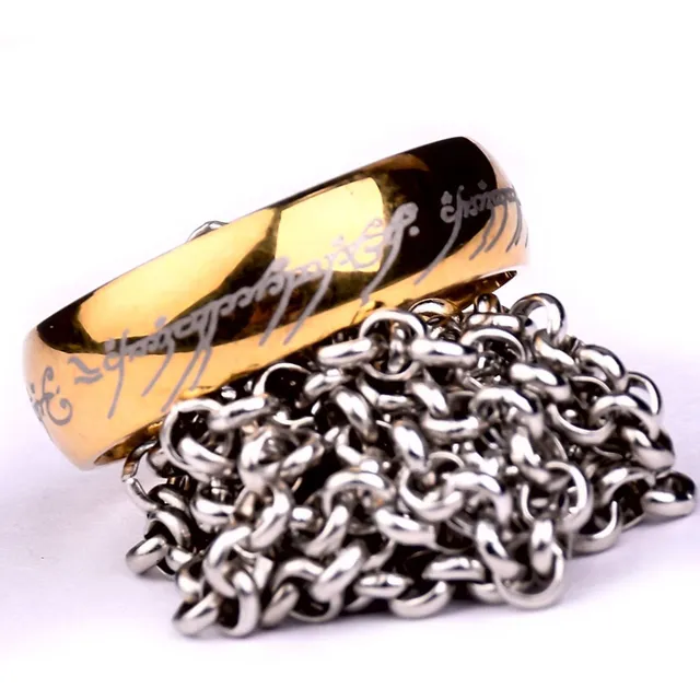 Anillo Unico Frodo Bilbo Gollum Señor De Los Anillos Lotr