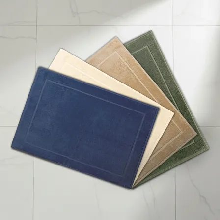 Toalha De Piso Felpuda Chão Banheiro  100% Algodão Karsten