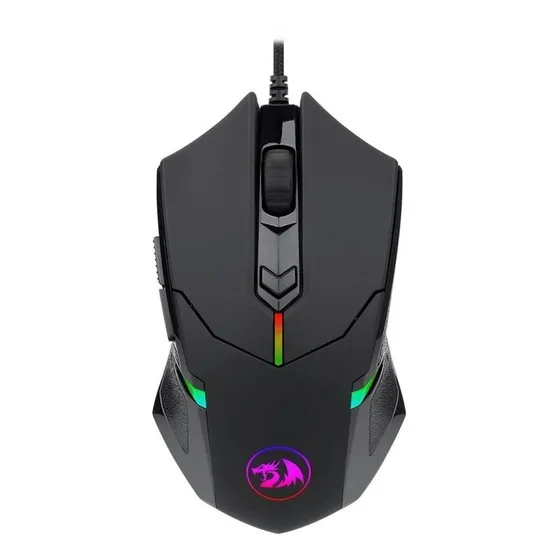 Mouse gamer de juego Redragon Centrophorus2 M601-RGB black