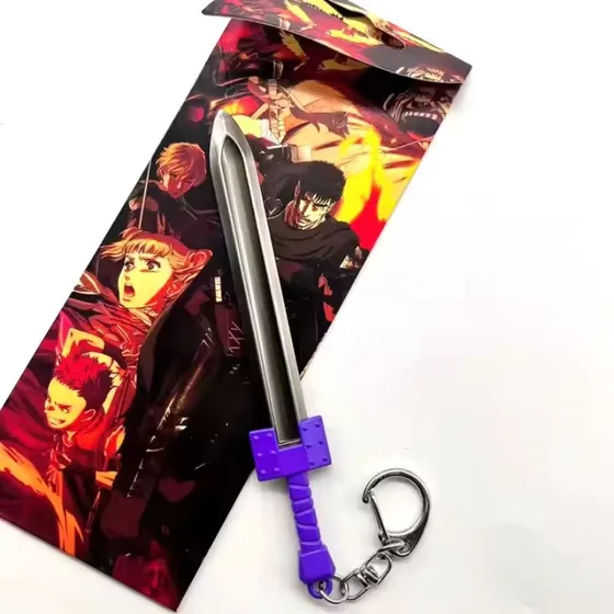 Llavero Espada Larga Edad Dorada Guts Berserk