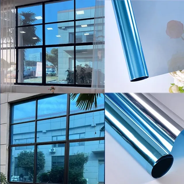 Papel Decorativo Tipo Espejo Polarizado 1 Metro X 1.52 Mt