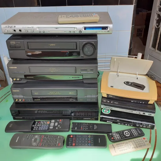 Video K7 E Dvd Usados Funcionando