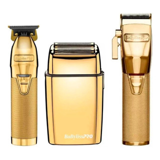 Combo Babylisspro Recortadora Perfiladora Shaver Gold Fx Combo Babylisspro Recortadora Perfiladora Shaver Gold Fx