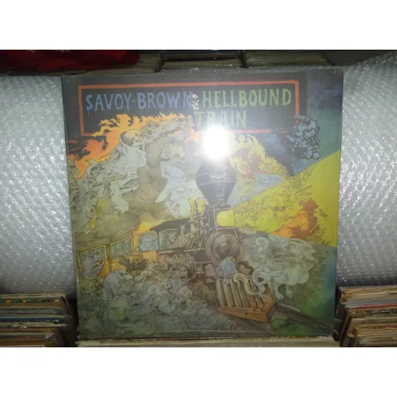 Lp Savoy Brown - Hellbound Train 1972 Lacrado Eu