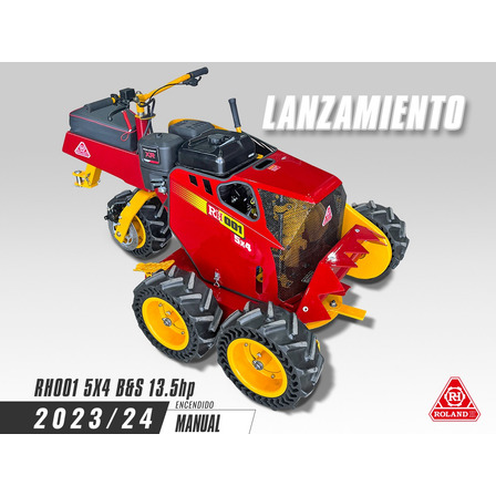 Tractor Motocortadora Giro 0 Roland H001 5x4 B&s Manual Tractor Motocortadora Giro 0 Roland H001 5x4 B&s Manual