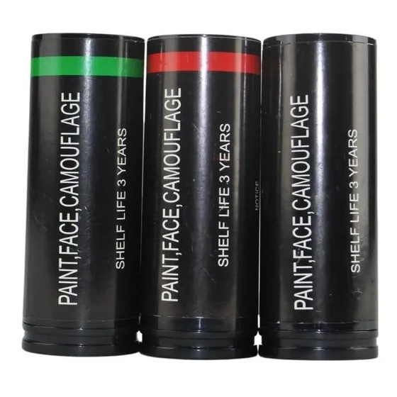 Set 3 Pintura Faciales Dagoway Para Mimetismo Airsoft