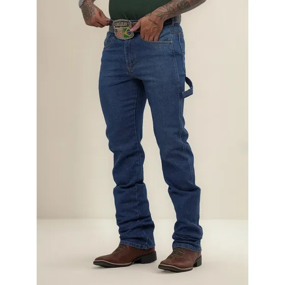 Calça Country Muladeiro Carpinteira  Masculina Rodeio Azul C