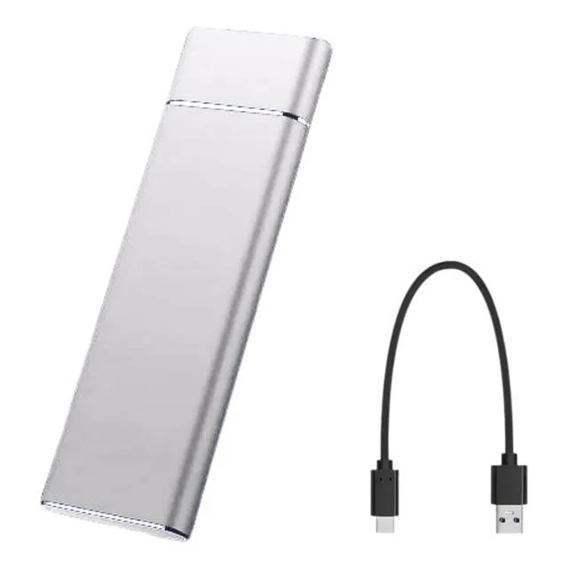 Unidad De Estado Solido Externo M.2 Tipo C 3.1 Ssd Gris 2tb