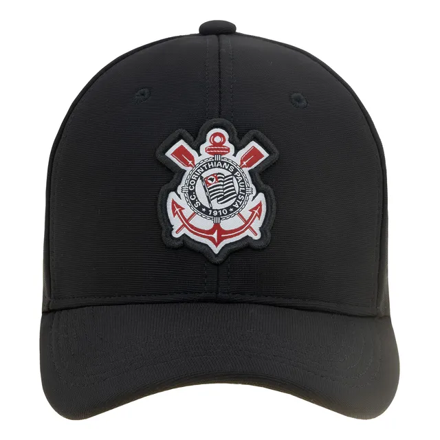 Boné Corinthians Aba Curva Supercap Símbolo Bordado Original