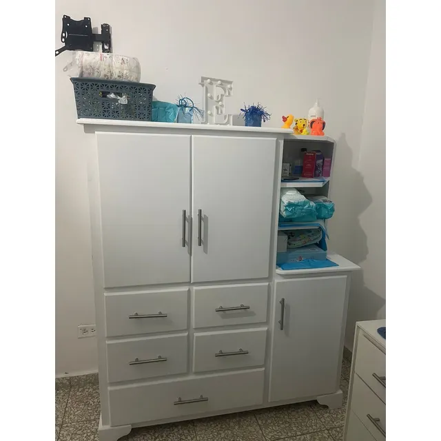 Gavetero De Bebe Y Niños Blanco